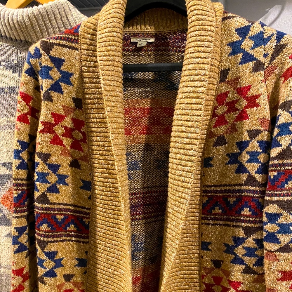 Lucky Brand cozy winter sweater coat